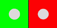Красный и зеленый